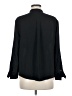 14th & Union 100% Polyester Black Long Sleeve Blouse Size M - photo 2