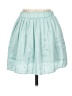 LA Hearts 100% Polyester Solid Teal Casual Skirt Size M - photo 2