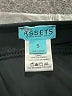 Assets 100% Polyester Solid Black One Piece Swimsuit Size S - photo 3