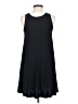 Old Navy Solid Black Casual Dress Size XS - photo 2