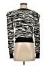 Express 100% Nylon Animal Print Black Cardigan Size XS - photo 1
