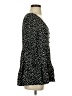 Maeve 100% Rayon Polka Dots Black 3/4 Sleeve Blouse Size S - photo 4