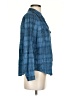 Joie 100% Cotton Plaid Blue Long Sleeve Button-Down Shirt Size XS - photo 4