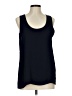 Ann Taylor 100% Polyester Black Sleeveless Top Size L - photo 1