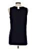 Ann Taylor 100% Polyester Black Sleeveless Top Size L - photo 2