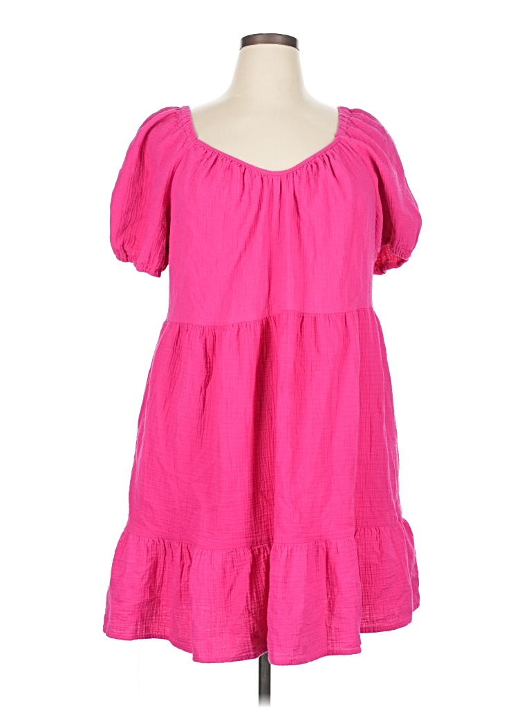 Pre-owned Universal Thread Casual Dress In Pink