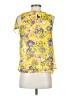 HD in Paris 100% Polyester Yellow Sleeveless Blouse Size 4 - photo 2