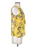 HD in Paris 100% Polyester Yellow Sleeveless Blouse Size 4 - photo 4