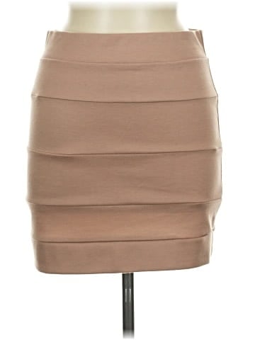 HOT GAL Faux Leather Skirt (view 1)