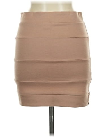 HOT GAL Faux Leather Skirt (view 2)