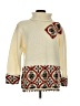 SSG Paisley Ivory Wool Pullover Sweater Size M - photo 1