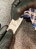 CAbi Houndstooth Blue Long Sleeve Blouse Size S - photo 5