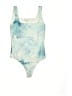 Babaton Tie-dye Blue One Piece Swimsuit Size XS - photo 1