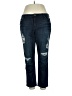 Jennifer Lopez Stars Blue Jeans Size 16 - photo 1