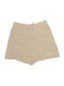 Unbranded Solid Tan Khaki Shorts Size S - photo 1