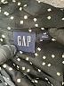 Gap 100% Rayon Stars Black Long Sleeve Blouse Size M - photo 7