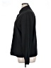 Eliza J 100% Polyester Houndstooth Black Long Sleeve Blouse Size 14 - photo 5