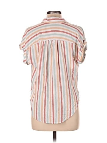 a.n.a. A New Approach Sleeveless Button-Down Shirt (view 2)