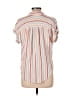 a.n.a. A New Approach Stripes White Ivory Sleeveless Button-Down Shirt Size XS - photo 2