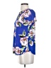 CeCe 100% Polyester Blue Short Sleeve Blouse Size XS - photo 5