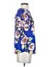 CeCe 100% Polyester Blue Short Sleeve Blouse Size XS - photo 4