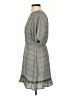 Sienna Sky 100% Polyester Tweed Gray Casual Dress Size S - photo 5