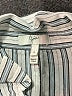 Joie Stripes Silver Long Sleeve Blouse Size S - photo 7