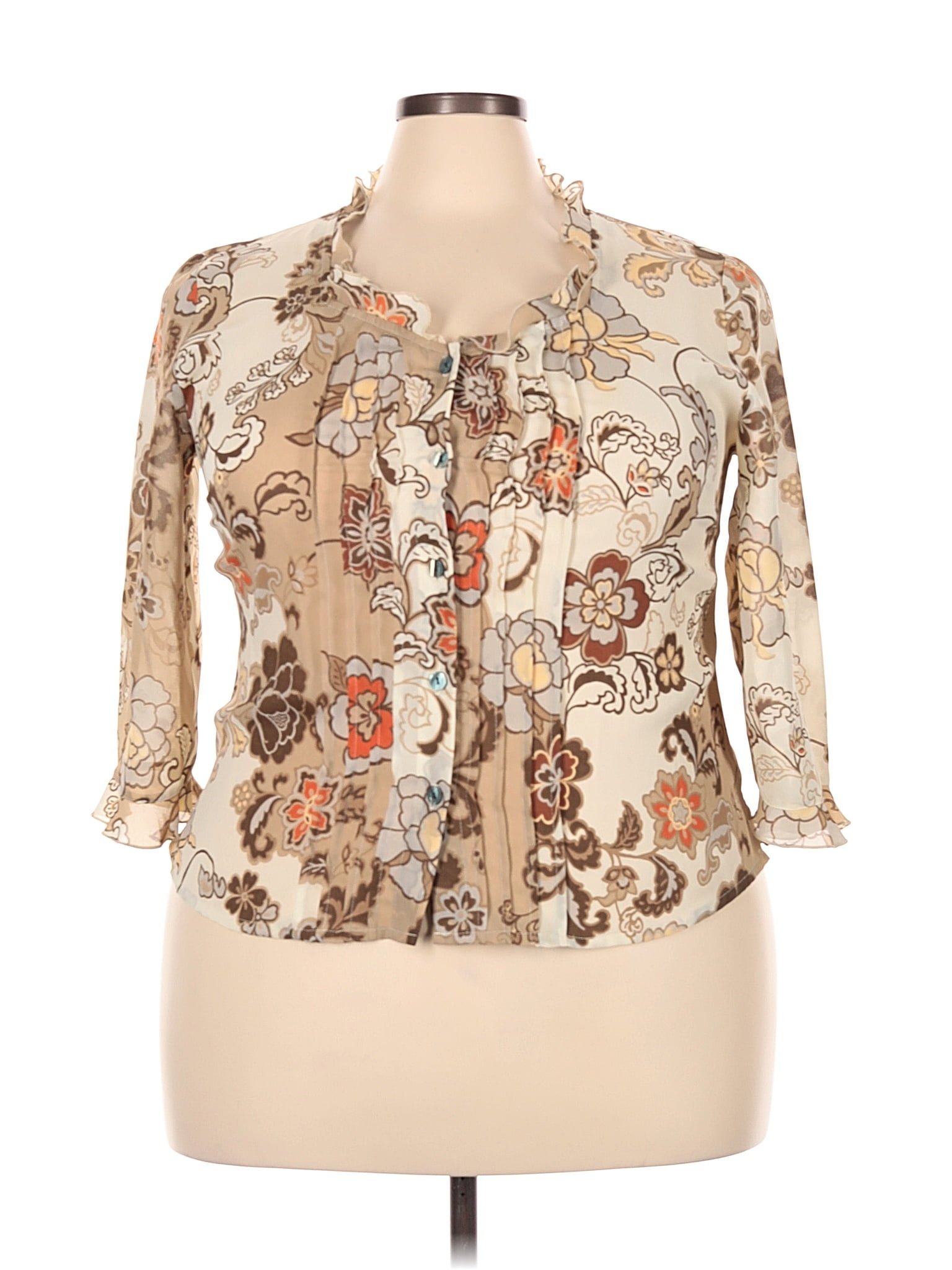 Kathy Che blouse, size 14, in great vintage..., image size:1536x2048