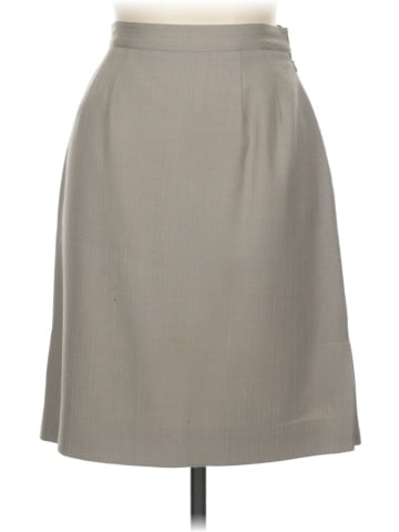 Blue Ice Wool Skirt (view 1)