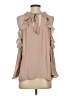 Alice & Trixie Tan Sleeveless Blouse Size S - photo 2