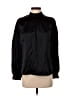 Assorted Brands 100% Polyester Black Long Sleeve Blouse Size 2 - photo 1