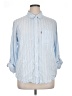 Levi's 100% Lyocell Stripes Blue Long Sleeve Button-Down Shirt Size XL - photo 1