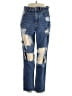 American Eagle Outfitters Hearts Blue Jeans Size 2 - photo 1