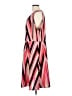 NY Collection Chevron-herringbone Pink Casual Dress Size L (estimated) - photo 5