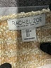 Rachel Zoe Tweed Ivory Tan Jacket Size L - photo 6