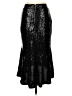 INA 100% Polyester Black Formal Skirt Size S - photo 2
