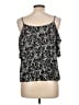 Express 100% Polyester Black Sleeveless Blouse Size L - photo 2