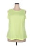 Ideology 100% Polyester Green Sleeveless T-Shirt Size 2X - photo 1