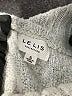 Le Lis Metallic Silver Turtleneck Sweater Size S - photo 7