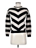 T Tahari Chevron-herringbone Silver Pullover Sweater Size S (petite) - photo 1