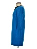 Ann Taylor Color Block Blue Casual Dress Size 0 - photo 5