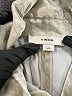 Vince. Metallic Silver 3/4 Sleeve Blouse Size L - photo 6