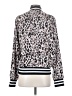 Peyton Jensen 100% Polyester Animal Print White Jacket Size S - photo 2
