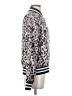Peyton Jensen 100% Polyester Animal Print White Jacket Size S - photo 4