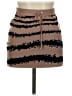 Assorted Brands Stripes Brown Tan Casual Skirt Size M - photo 1