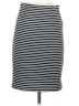 Ann Taylor LOFT Stripes Black Casual Skirt Size XS - photo 2