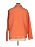 Rafael 100% Polyester Tweed Orange Long Sleeve Blouse Size 1X - photo 2
