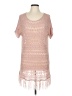 VERTIGO Pink Casual Dress Size L - photo 1