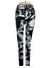 lucy Graphic Black Active Pants Size S - photo 2