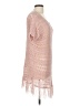 VERTIGO Pink Casual Dress Size L - photo 4